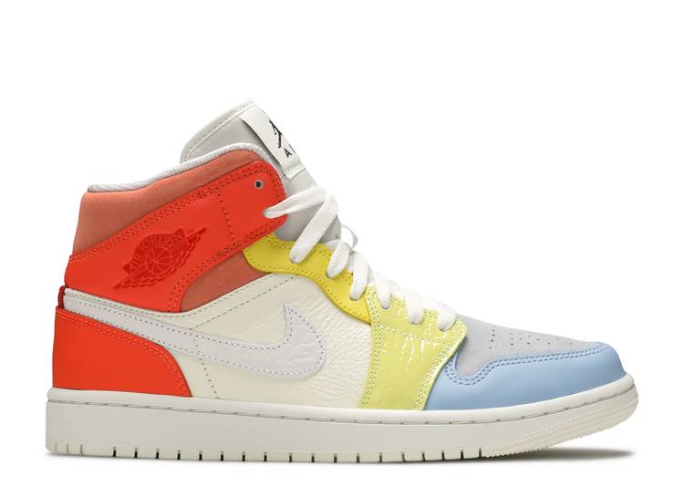 Nike WMNS AIR JORDAN 1 MID TO MY FIRST COACH The Back Door