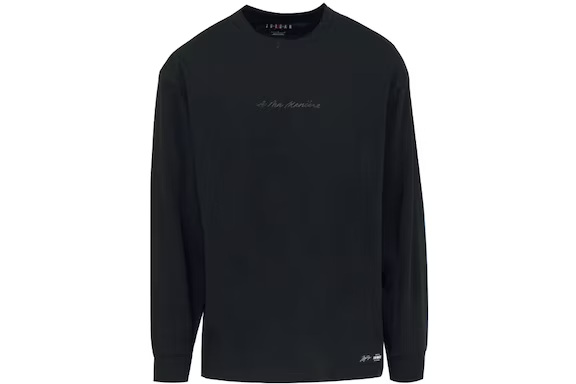 Jordan x A Ma Maniere L/S Tee 'Black'