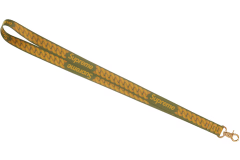 Supreme Cuban Links Lanyard 'Olive' - The Back Door