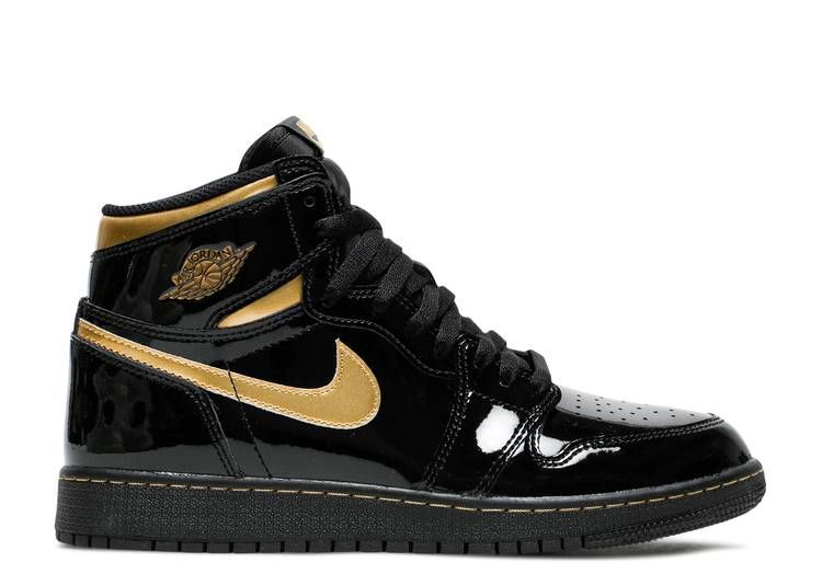 Black and gold cheap nike air jordans