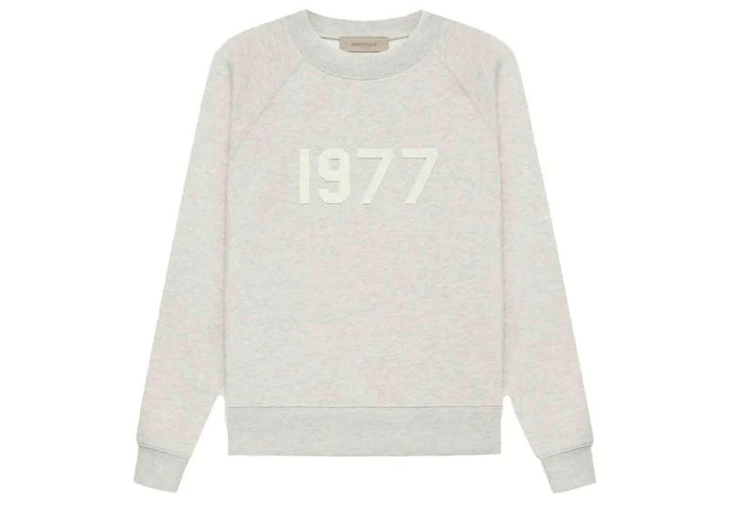 Fear of God Essentials 1977 Crewneck 'Light Oatmeal'