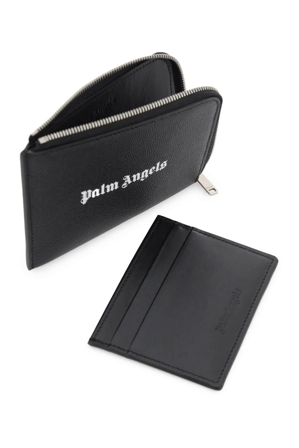 Palm Angels LOGO ZIPPED CARD HOLDER 'Black'