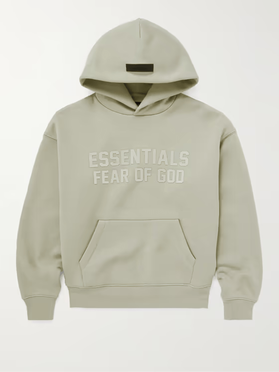 FEAR OF GOD ESSENTIALS Hoodie Beige The Back Door