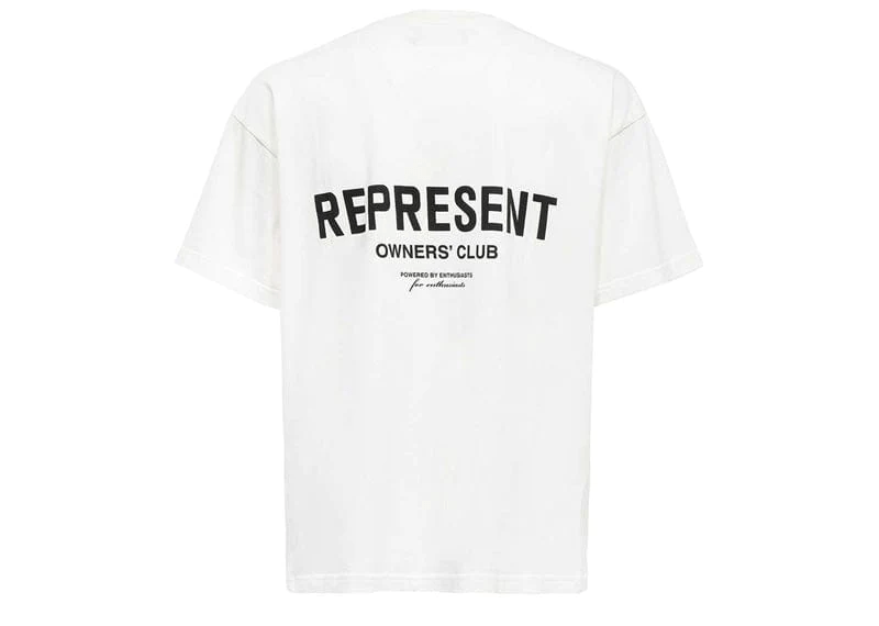 Represent OWNERS CLUB T-SHIRT 'Flat White'