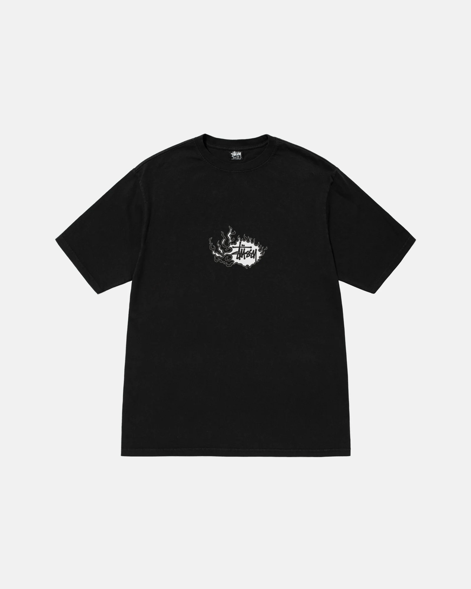 Second image of Stussy MOSAIC DRAGON TEE PIGMENT DYED 'Black'