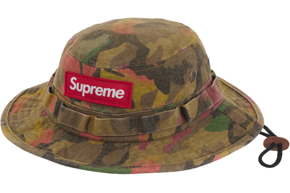 Supreme WASHED CANVAS BOONIE - The Back Door