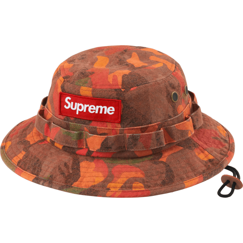 Supreme WASHED CANVAS BOONIE - The Back Door