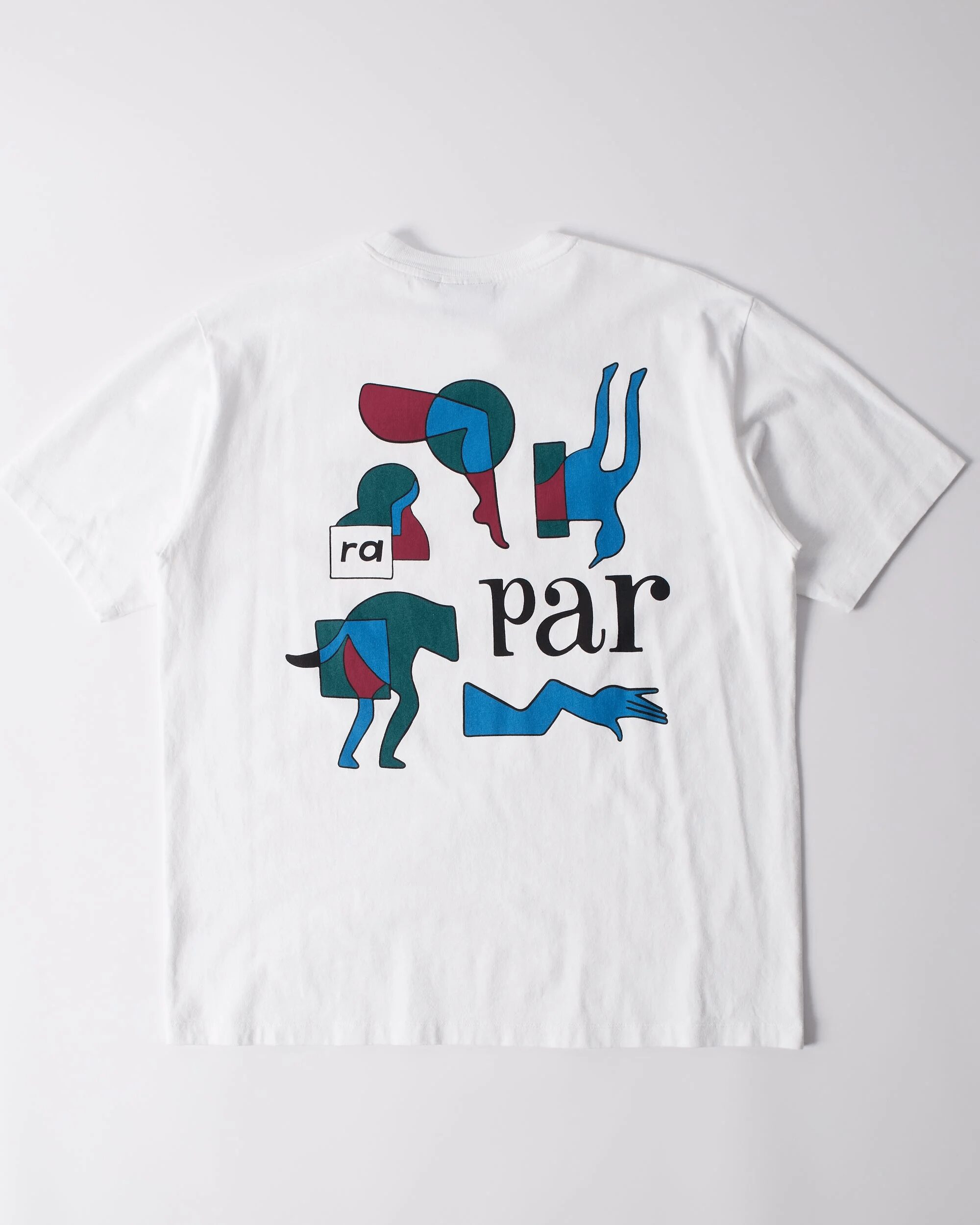 Parra Rug Pull T-Shirt 'White'