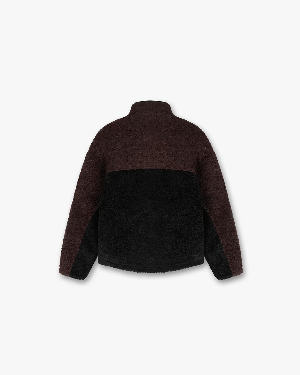 Second image of Represent SPLIT BLOCK FLEECE 'Black Vintage Brown'