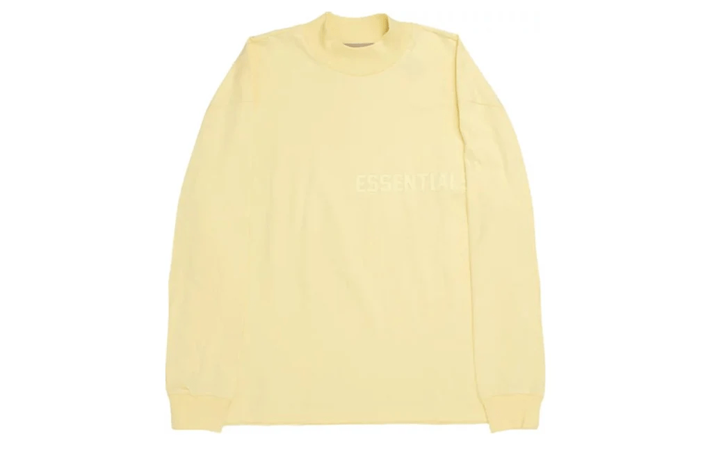 Fear of God Essentials Long sleeve Tee 'Canary'