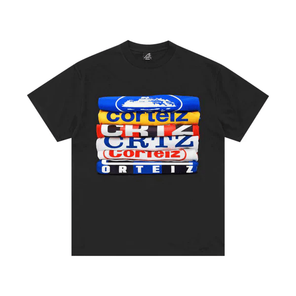 CORTEIZ STACK TEE 'Black'