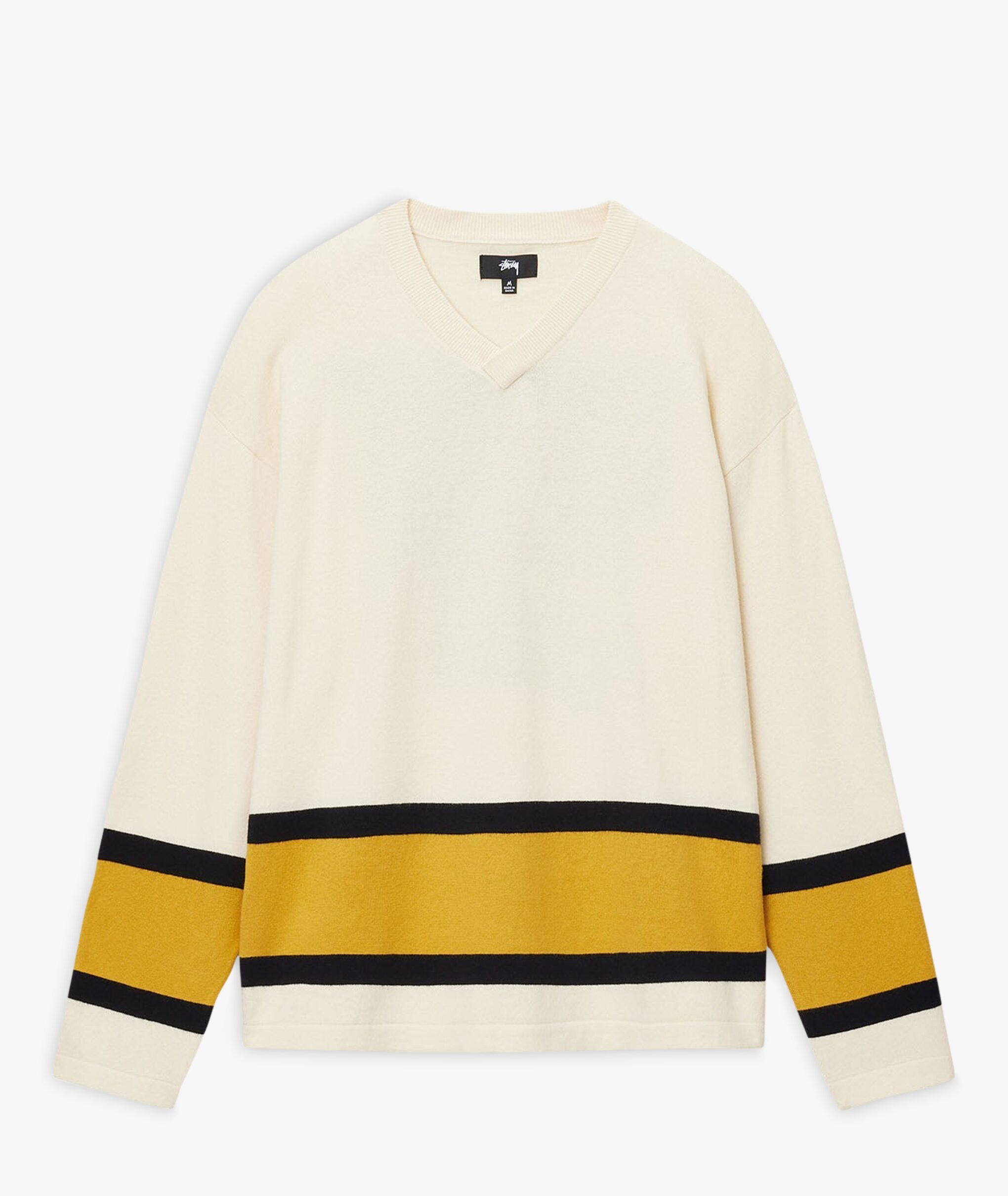 Second image of Stussy Hockey Sweater 'Natural'