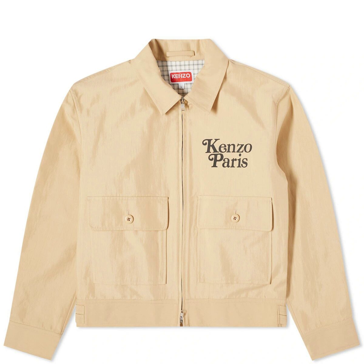 Second image of Kenzo Men's x Verdy Boxy Jacket 'Camel'