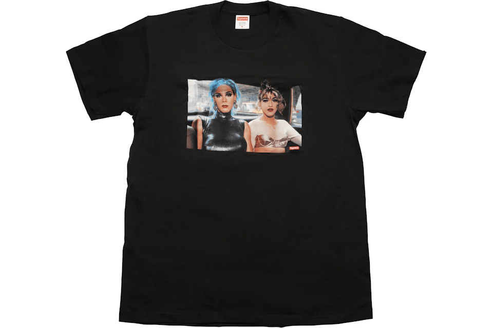 Supreme Nan Goldin Misty and Jimmy Paulette Tee 'Black'