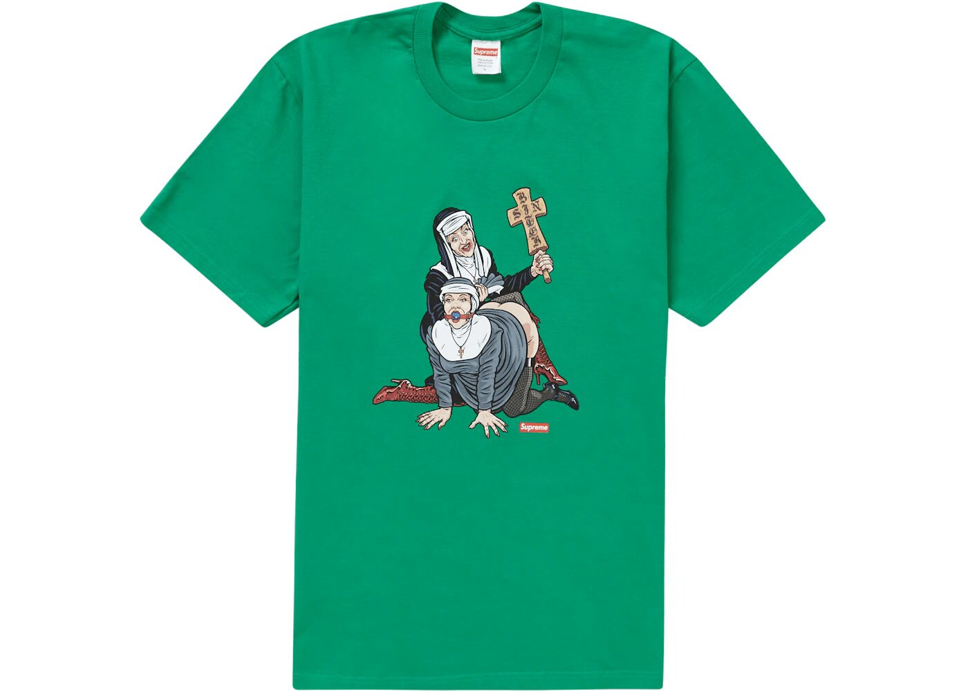 Supreme selling nuns tee