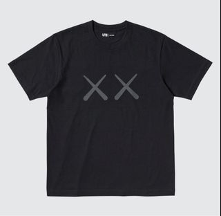 KAWS x Andy Warhol Tee 'Black'