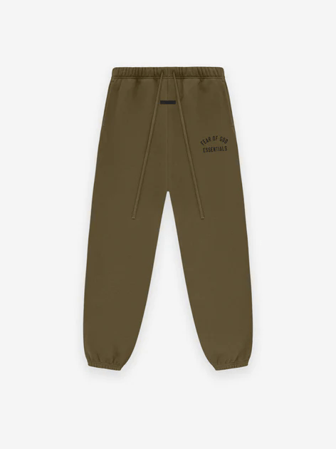 Fear Of God Essentials Fleece Sweatpants 'Olive'