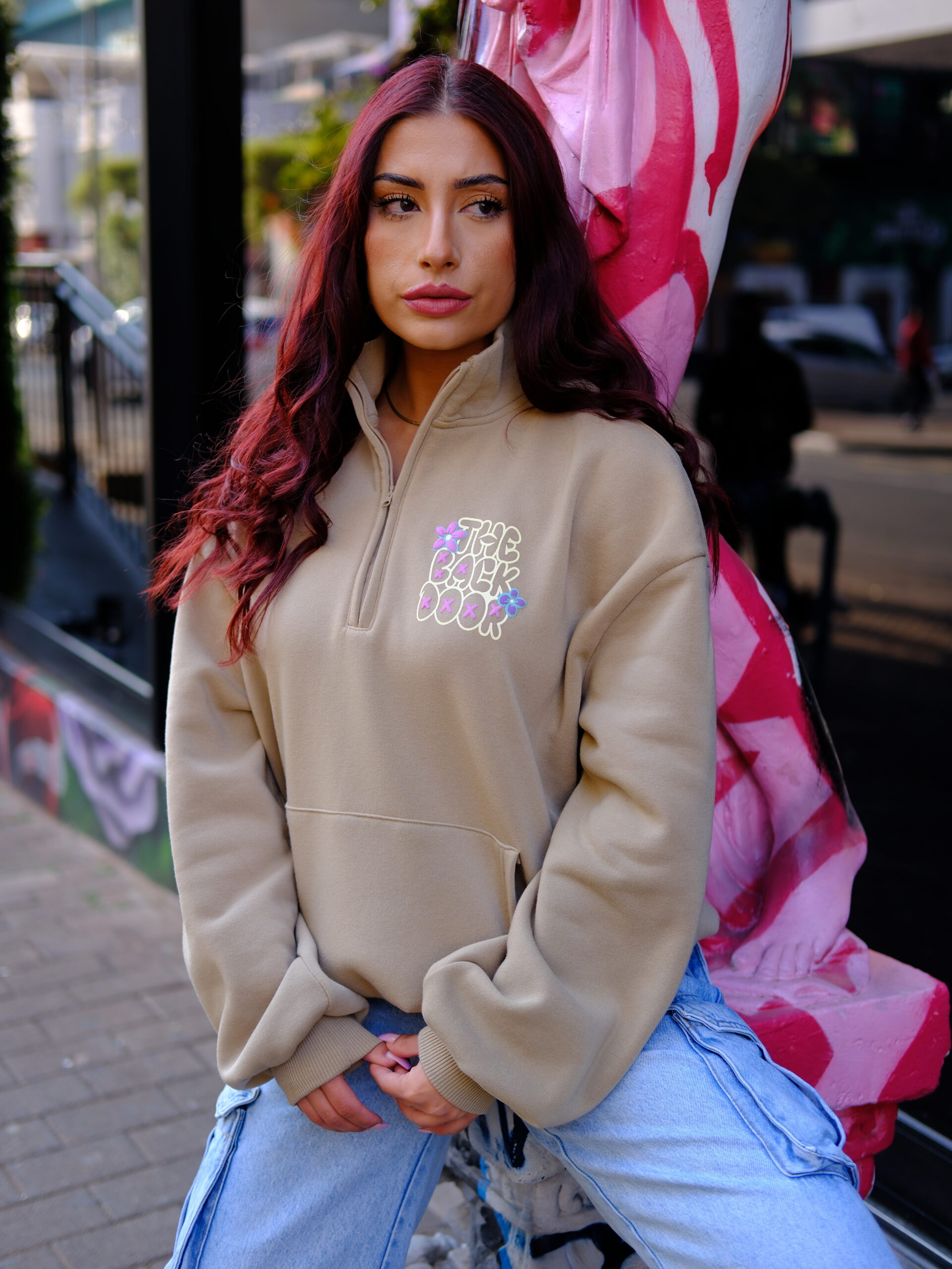 Second image of The Back Door Never Forget Half Zip