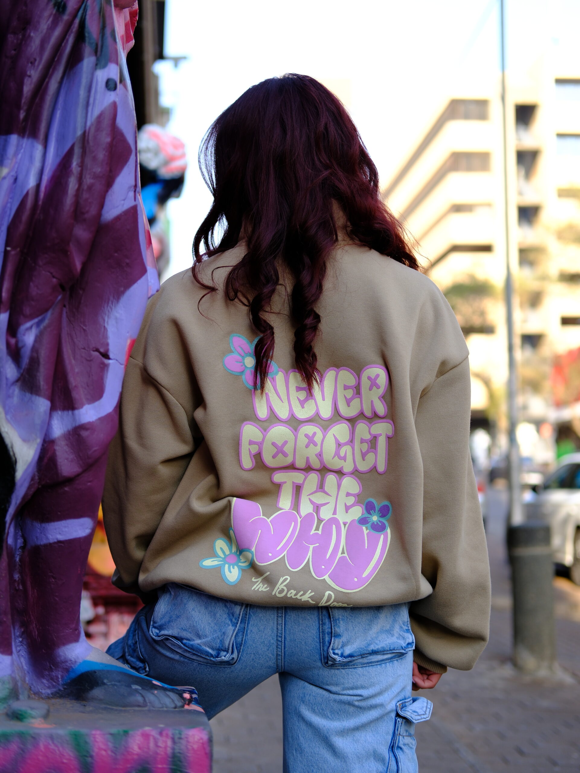 The Back Door Never Forget Half Zip