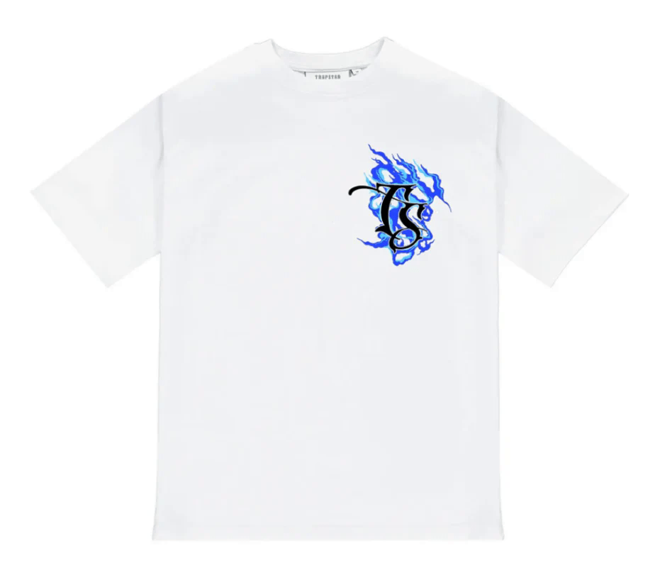 Second image of Trapstar Chrome Flame SS23 'White'