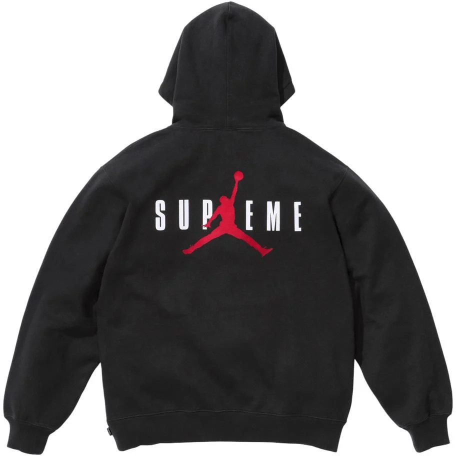 Second image of Supreme Jordan Hooded Sweatshirts