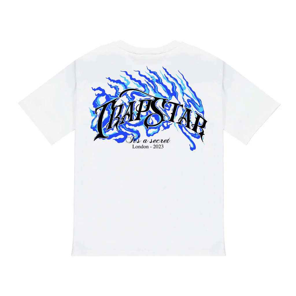 Trapstar Chrome Flame SS23 'White'