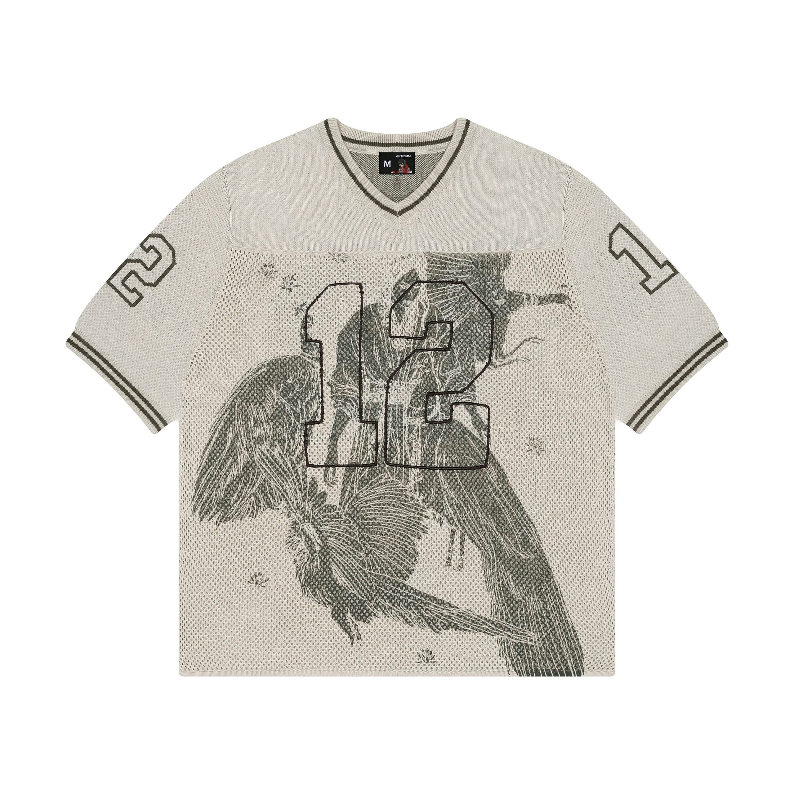 Derschutze Sashiko v2 knit jersey 'Beige'