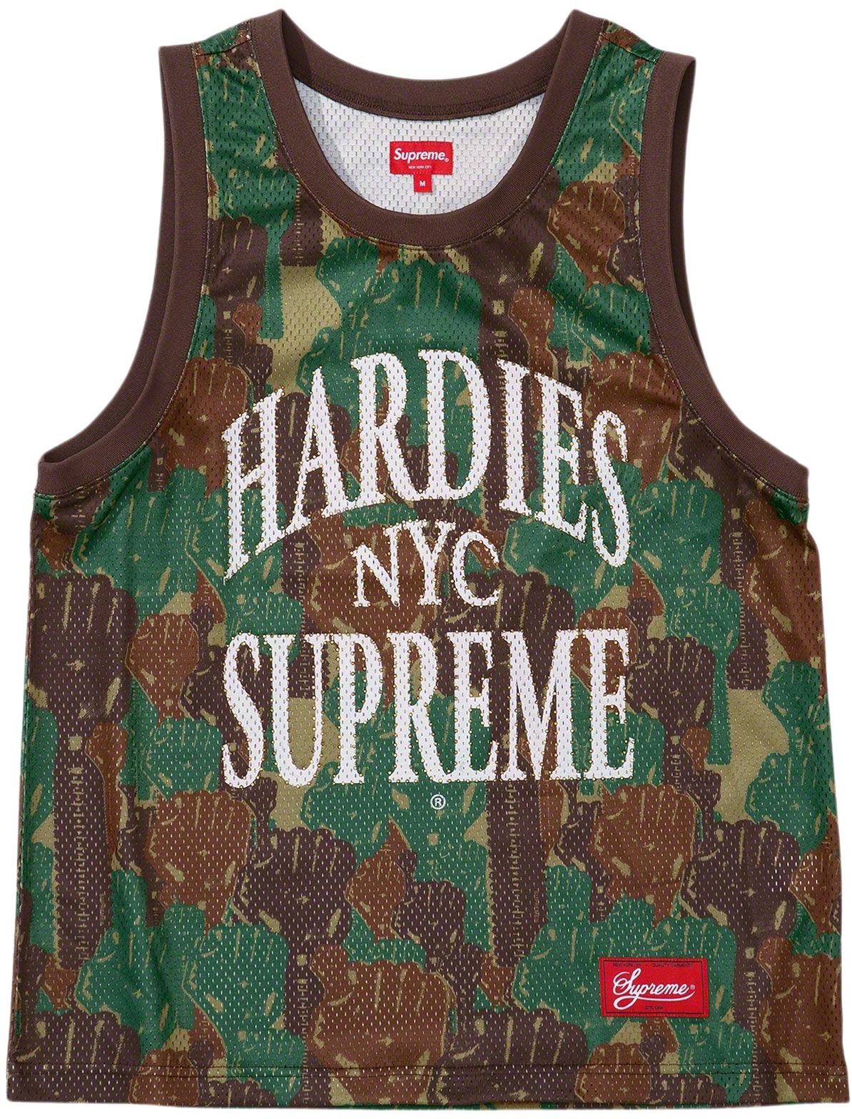 Supreme Hardies Basketball Jersey 'Camo'