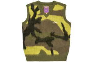 Corteiz-Mohair-Knit-Vest-Gutta-Camo