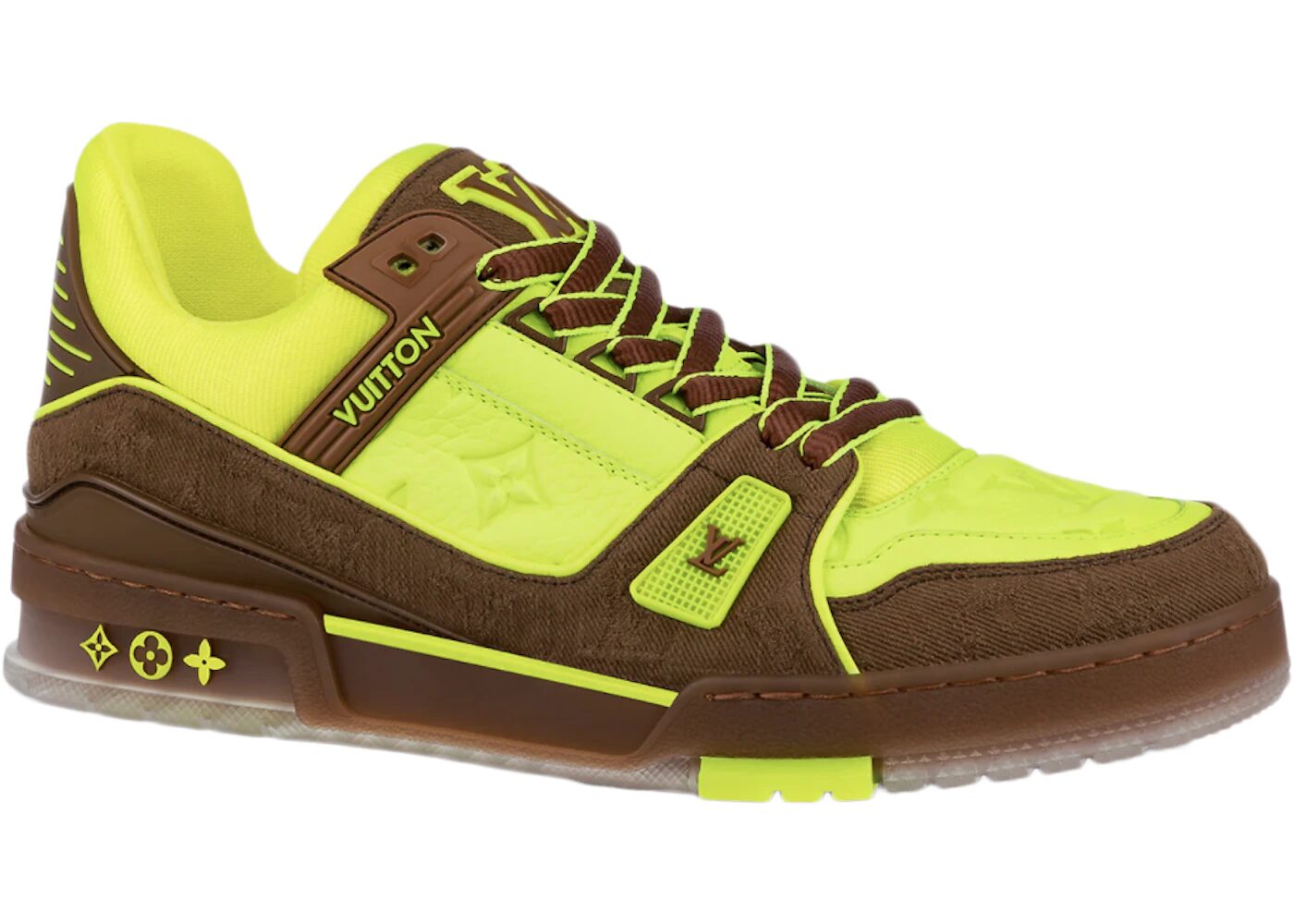 Louis Vuitton Trainer 'Yellow Brown'
