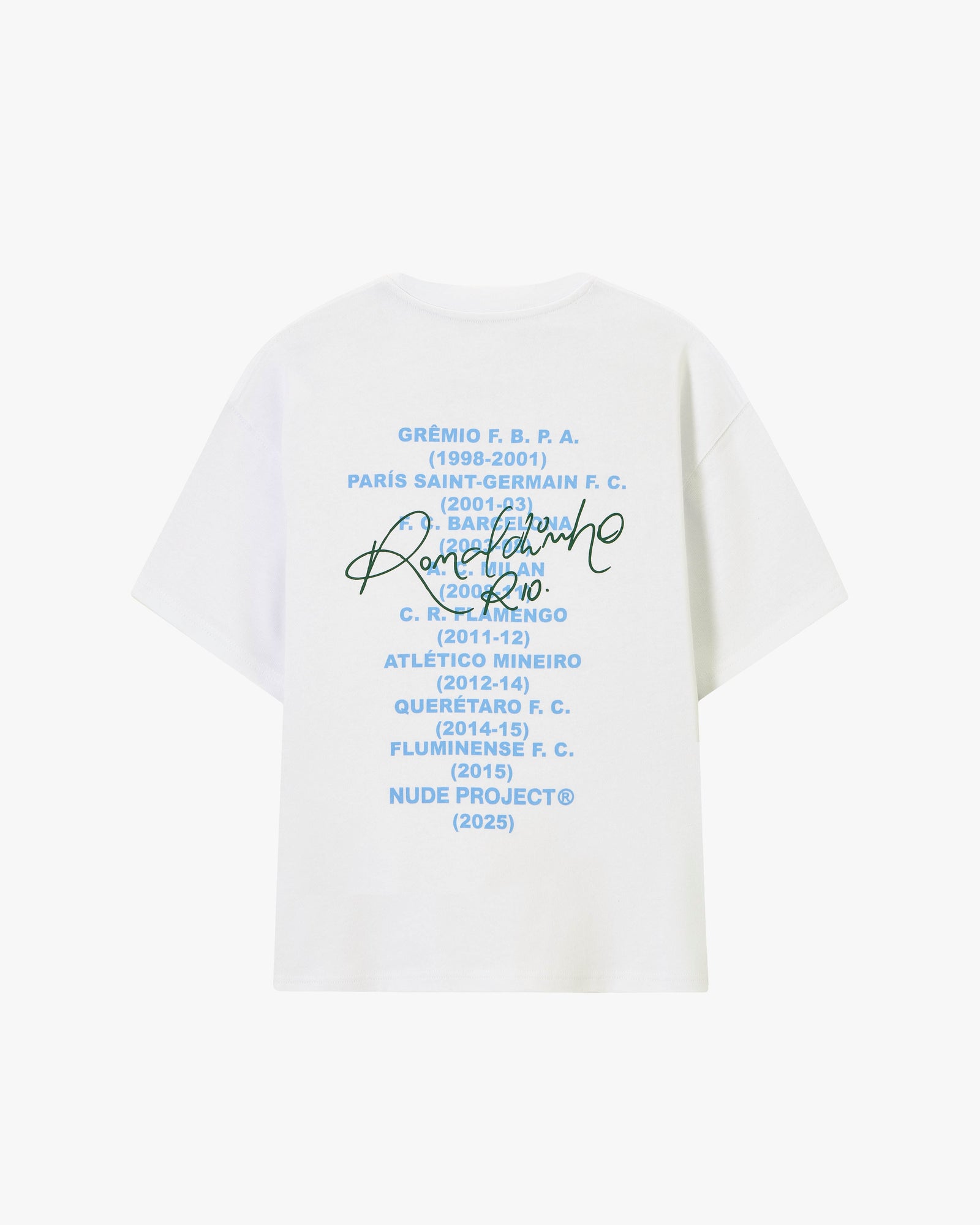 Second image of Nude Project Palmares Tee 'White'