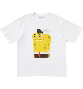 Uniqlo-x-CPFM-Spongebob-Squarepants-UT-Graphic-T-Shirt-White
