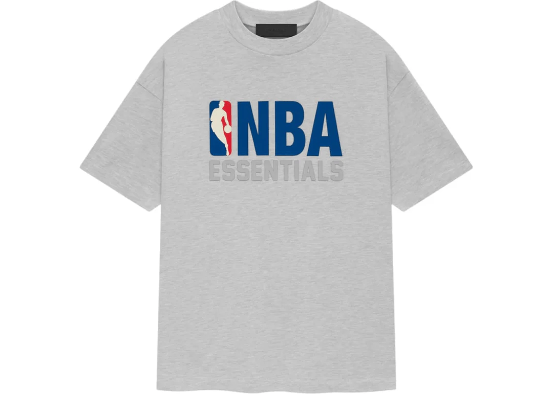 Fear Of God Essentials NBA Tee 'Light Heather'