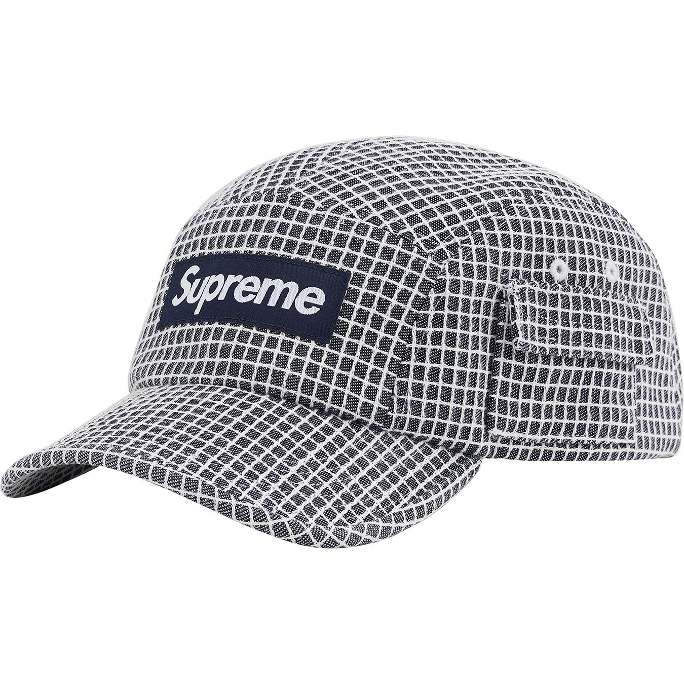 Supreme Denim Ripstop Camp Cap 'Dark Blue'