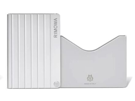 Second image of Rimowa Aluminum Card Holder 'Silver'