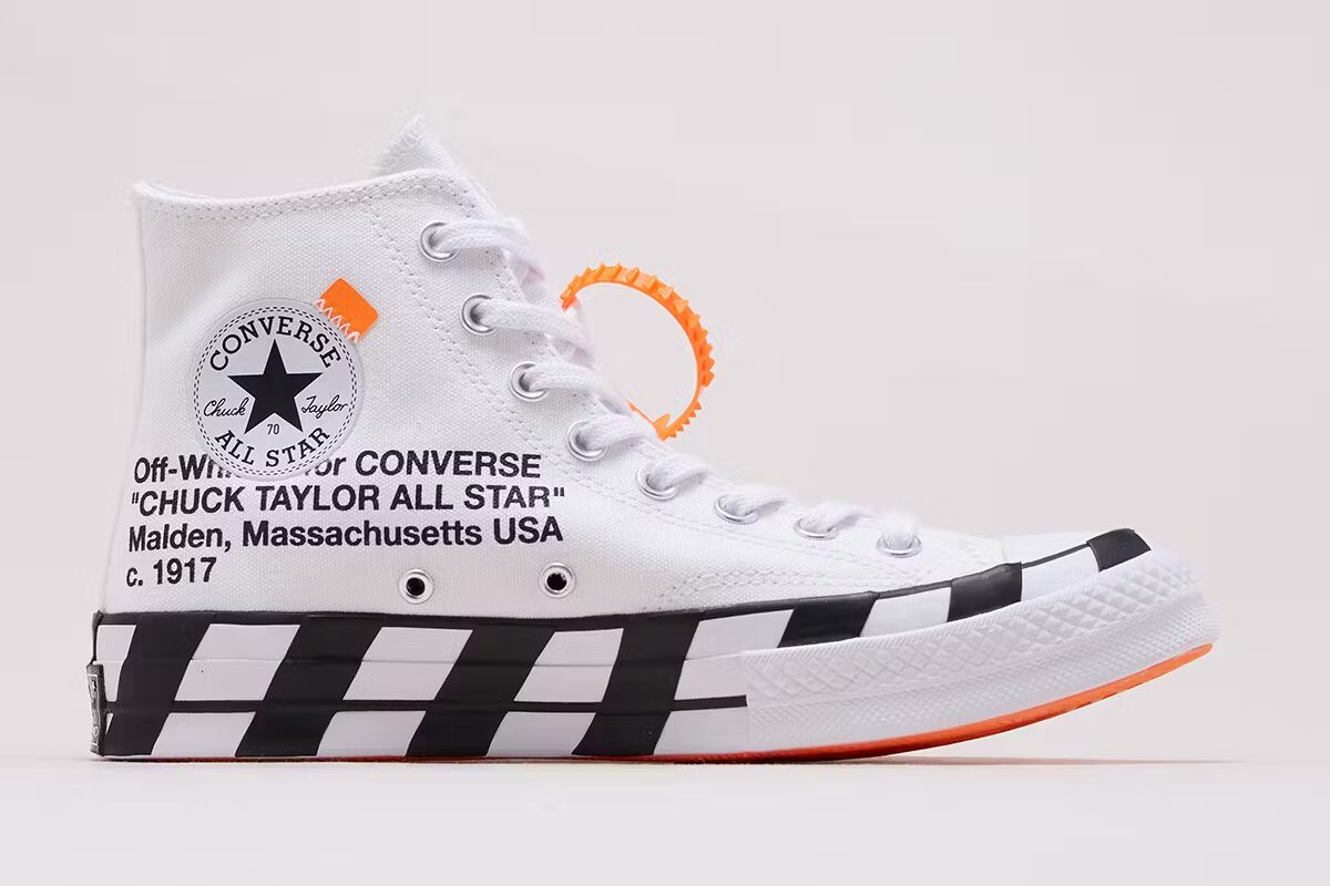 Second image of Converse Off-White x Chuck 70 'White'