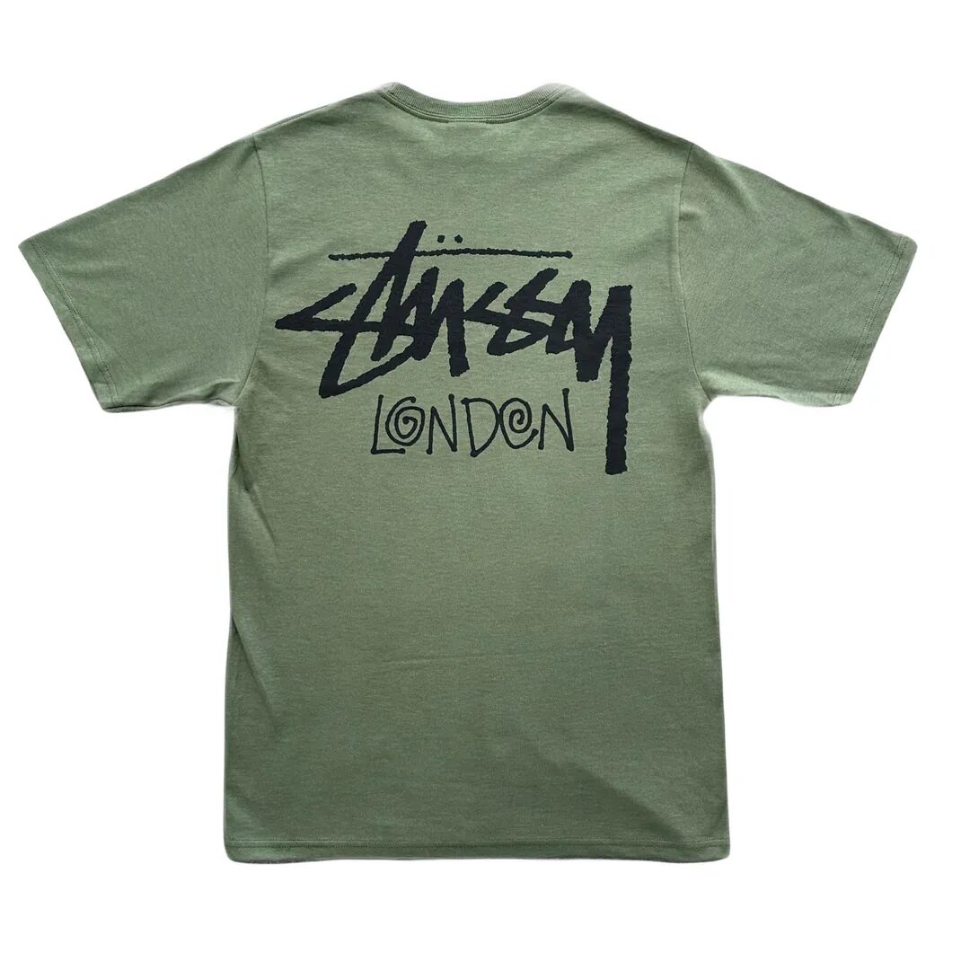 Stussy London Tee 'Olive Green'