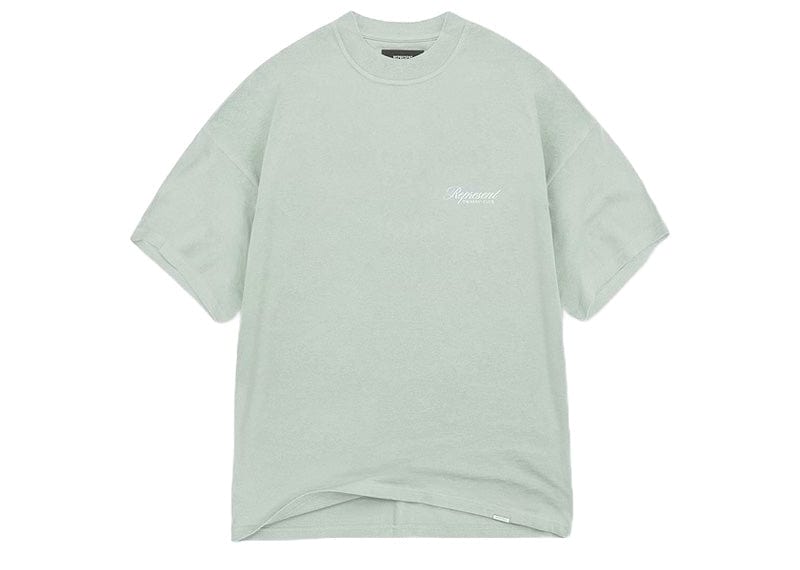 Second image of Represent X Ounass Owners Club Script Tee 'Lily Pad'