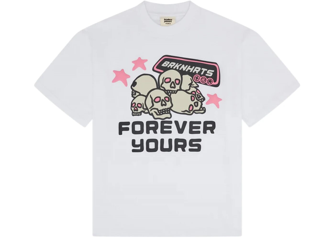 Broken Planet Forever Yours Tee 'Snow White'