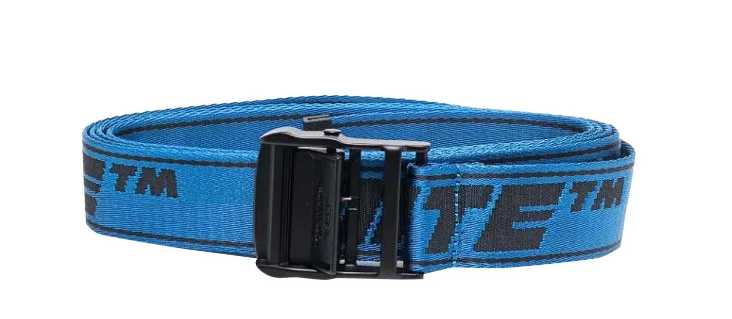 Off-White Tape Industrial Belt 'Blue/Black'
