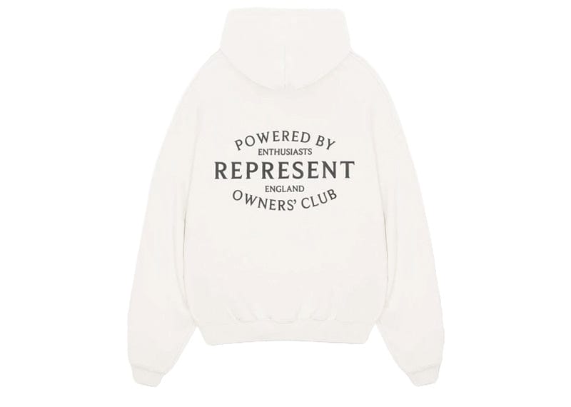Represent Owners Club Stamp Hoodie 'Flat White'