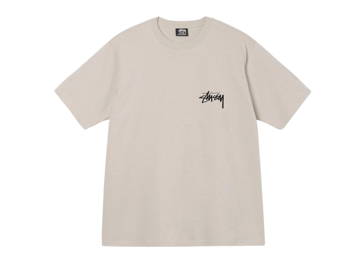 Second image of Stussy Diced Out Tee 'Smoke'