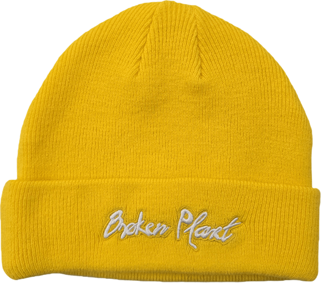 Broken Planet Beanie 'Yellow'