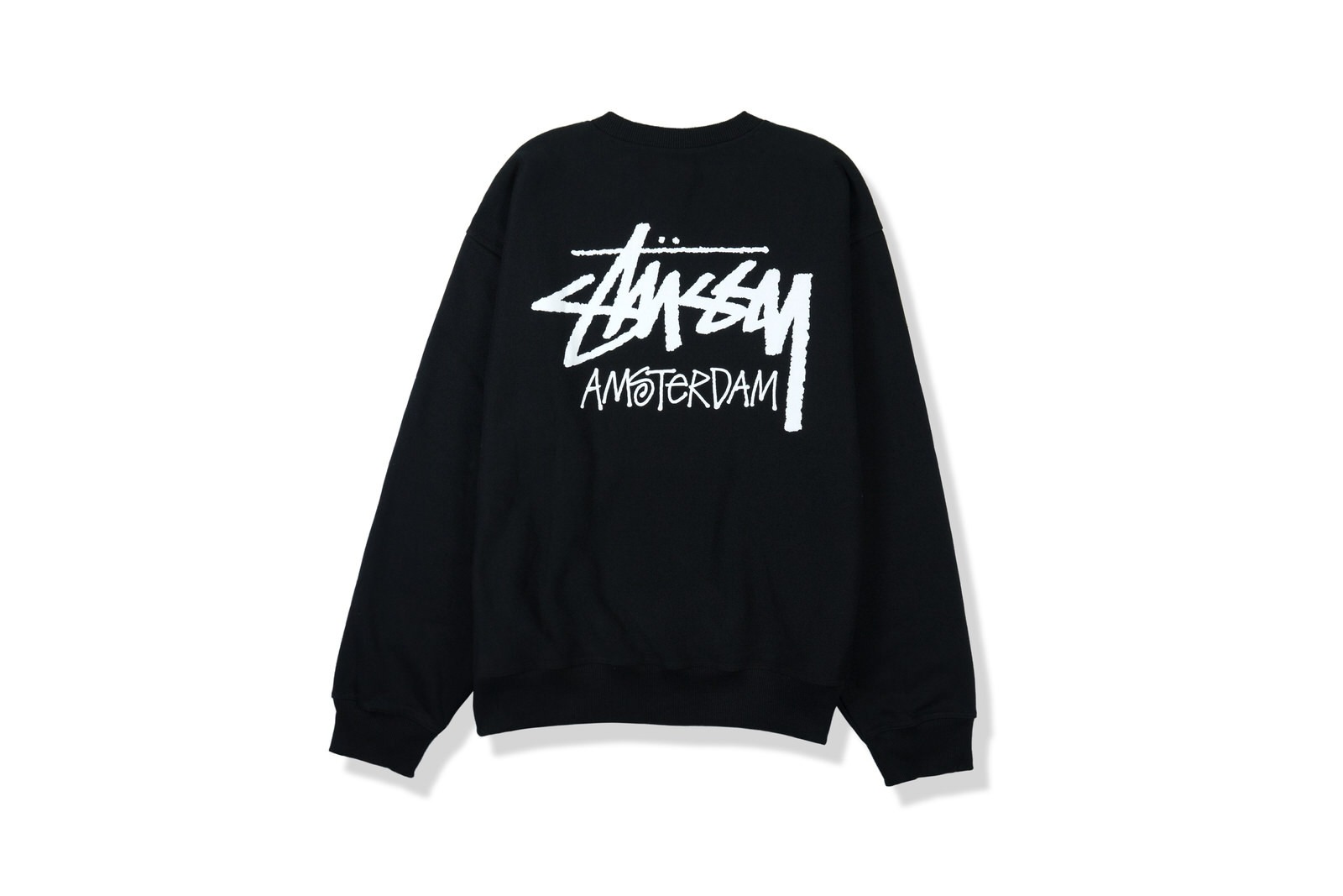 Stussy Amsterdam Crewneck 'Black'