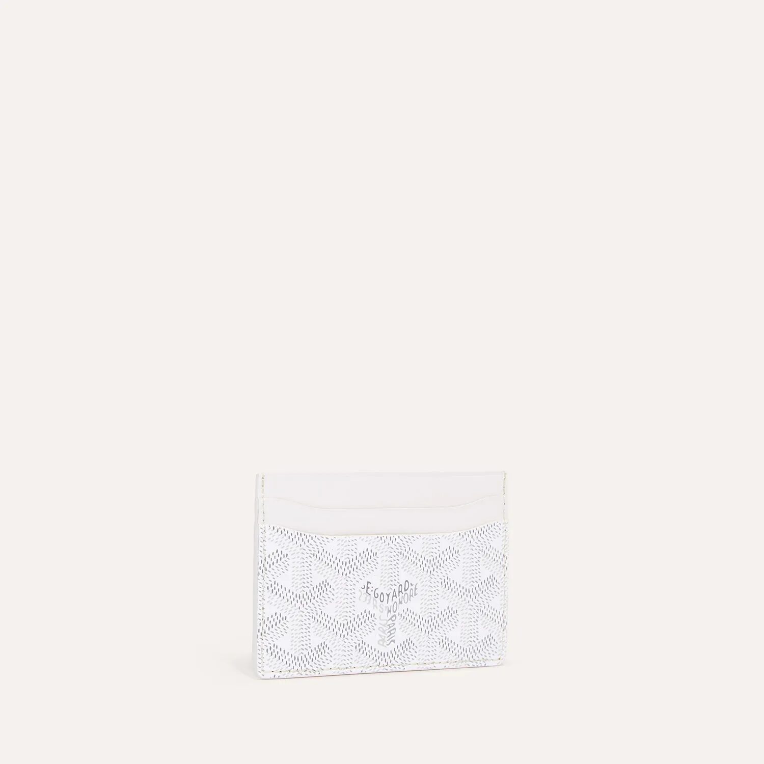 Goyard Saint-Sulpice Card Wallet White