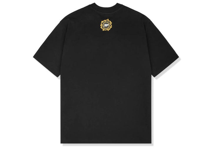 Second image of Broken Planet Crest Tee 'Midnight Black'