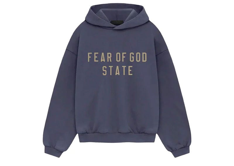 Fear of God Essentials Heavy Fleece Hoodie 'Marine'