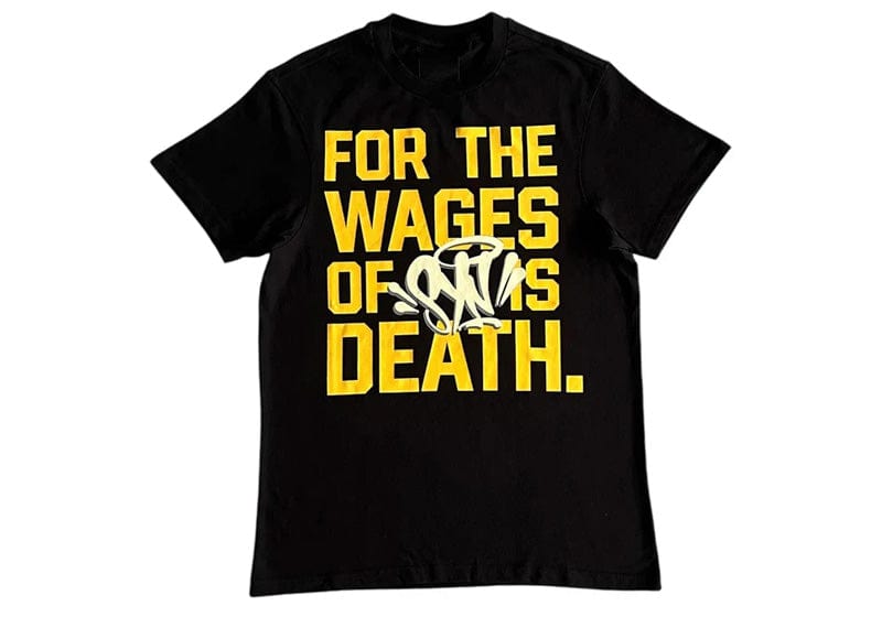 Syna World For The Wages Tee 'Black'