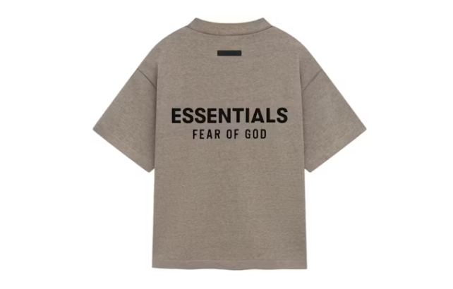 Fear of God Essentials Women's Tri-Blend Crewneck Tee 'Heather Gray'