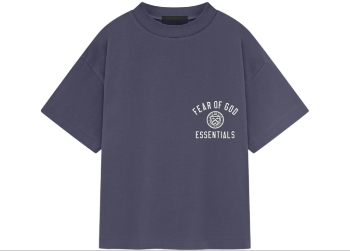 Fear of God Essentials Women's Tri-Blend Crewneck Tee 'Marine'